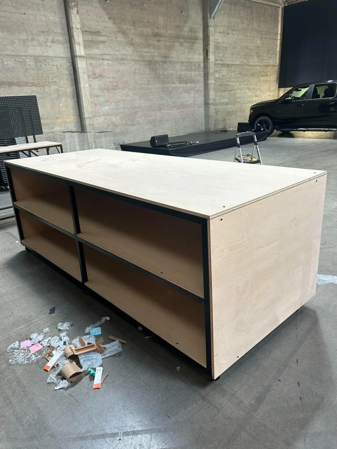 Flat-pack furniture built by Stairwise
