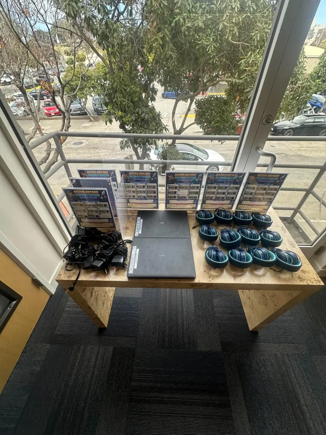 Stairwise crew loading a move