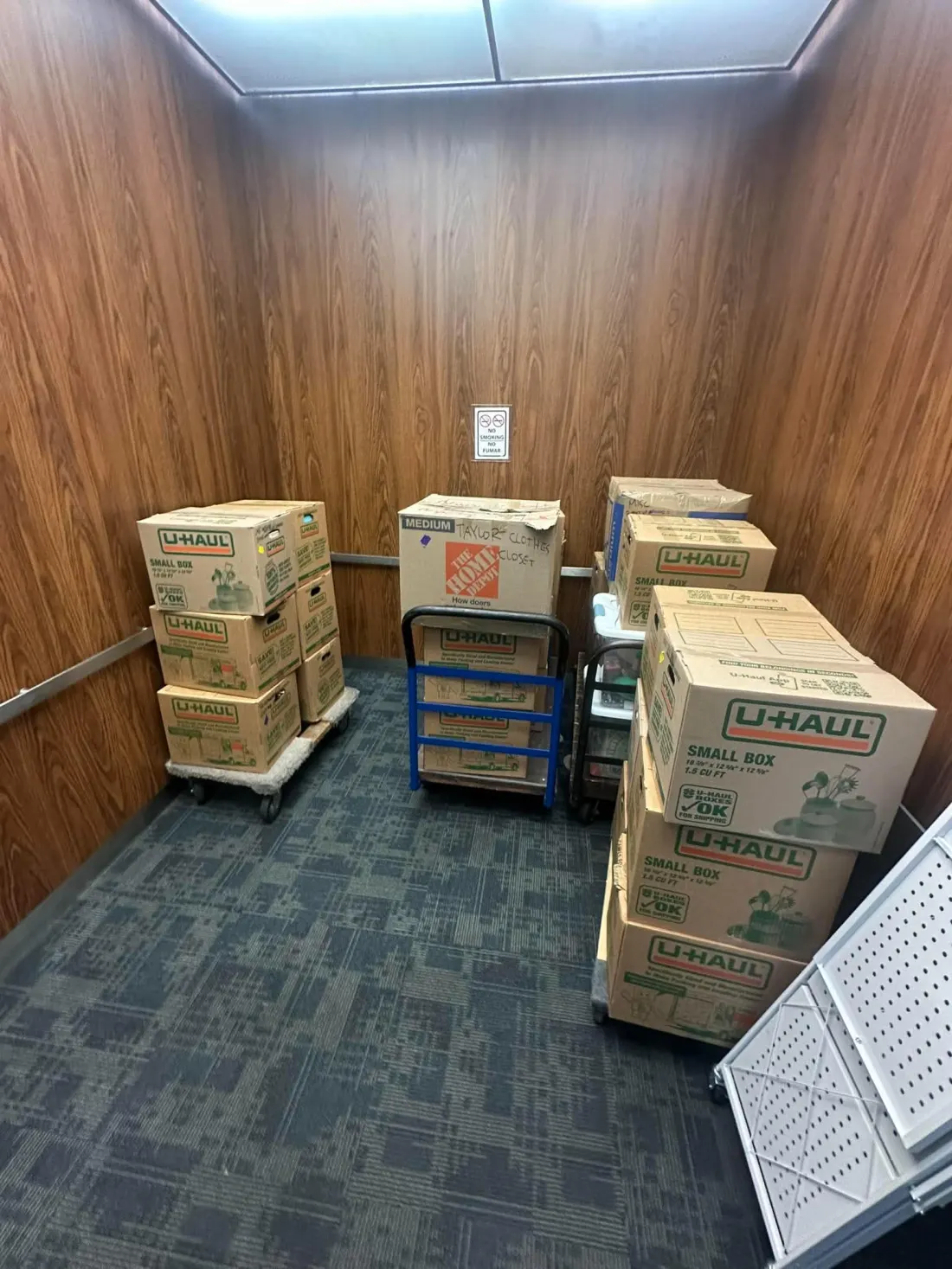 Stairwise equipment ready for a job